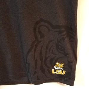 ~~SOLD~~Black on Dark Gray LSU Tigers Team T-Shirt